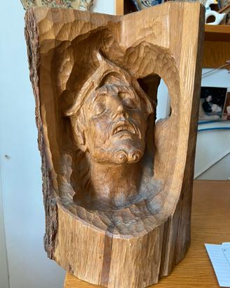 Gesu’ scultura in legno