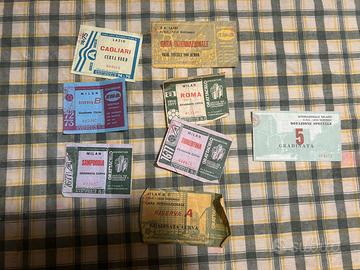 Biglietti stadio storici