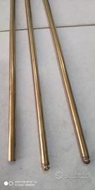 Aste ottone per passatoie scale