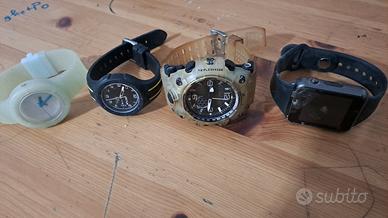 Stock orologi uomo (4 pezzi) sportivi + smartwatch