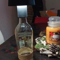 Lampada bottiglia zacapa ricaricabile