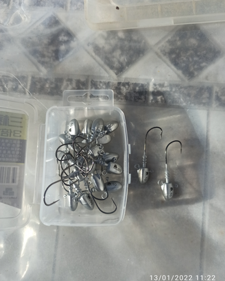 Artificiali Testine piombate,Pesca, Jig head hook