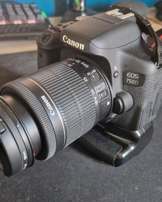 Canon EOS 750D Kit Completo