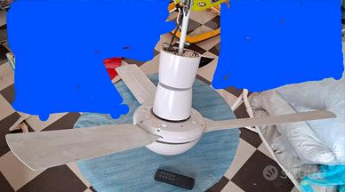 ventilatore da soffitto Vortice luce/telecomando 