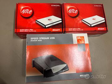 Modem ADSL e ADSL2+ Alice Telecom