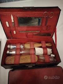 Beauty case / necessaire da viaggio d'epoca