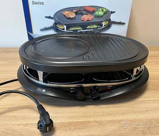 Raclette Grill elettrica SWISS Eva Collection