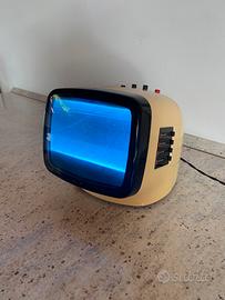 Televisore TV vintage *funzionante* Rex mod. L9