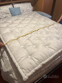 Materasso matrimoniale artigianale di lana