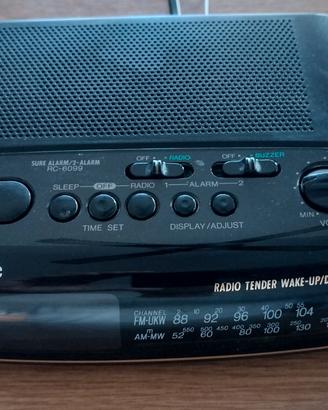 radiosveglia Panasonic 