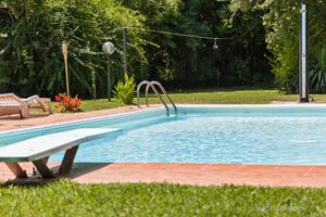 Appartamento in villa con piscina esclusiva