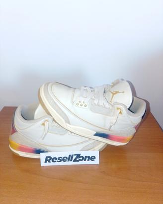 Jordan 3 j balvin 38.5 no box 