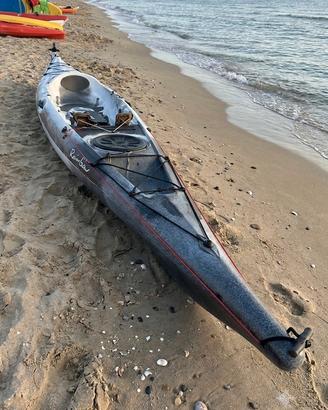 Kayak Rainbow Vulcano 460 Fishing con timone