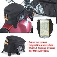 Borsa serbatoio moto aprilia magnetica 21/30lt