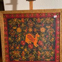 Quadro Arte Tribale dal Guajarat o Rajasthan
