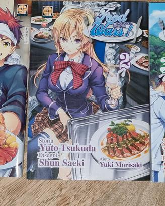 Shokugeki no soma ( food wars ) vol. 1 2 3 
