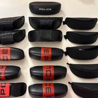 Lotto custodie occhiali police