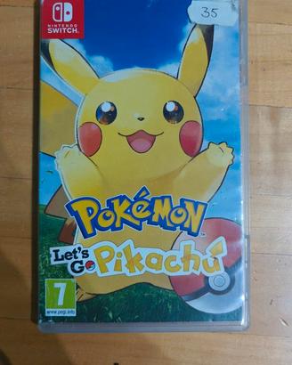 Pokemon Let's go pikachu