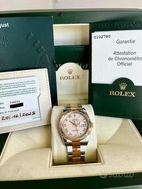 Rolex datejust 116233 con certificazione RCPO