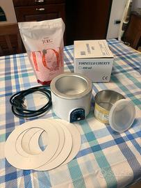 Scaldacera per ceretta da 400ml + accessori