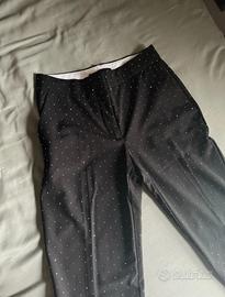 Pantalone Zara con strass