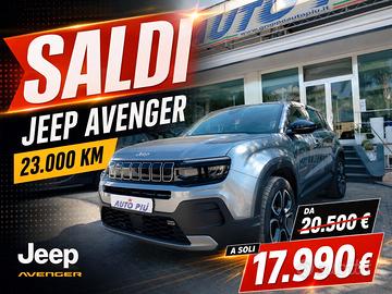 Jeep Avenger 1.2 Turbo 100 CV Altitude GARANTITA P