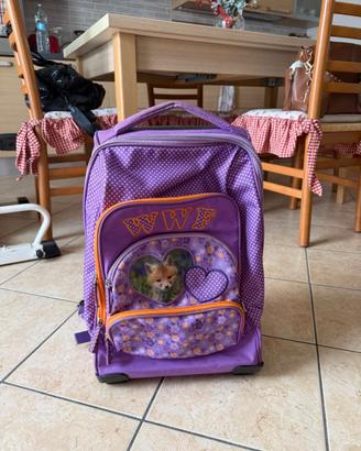 zaino trolley   scuola WWF  unisex