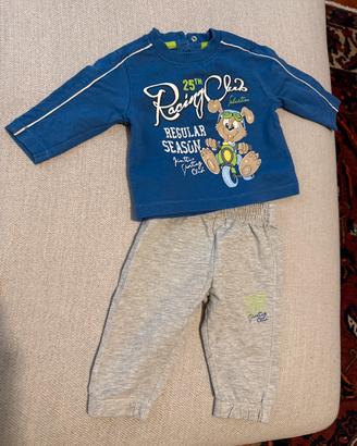 Completo neonato : Tuta cotone 3-6 m