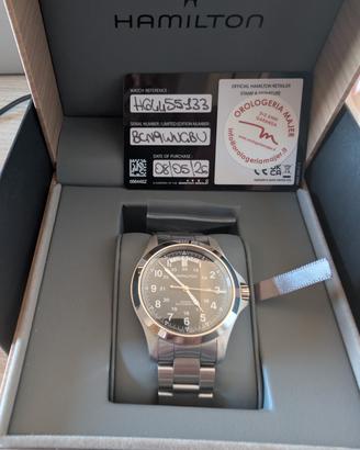 Orologio Hamilton Khaki Field King Day Date