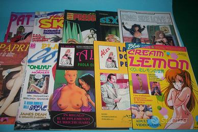 RIVISTE FUMETTI EROTICI GRANDE FORMATO