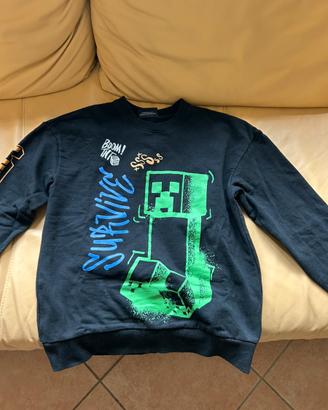 Felpa Minecraft
