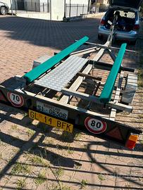 Carrello barca revisionato 550 kg