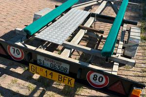 Carrello barca revisionato 550 kg