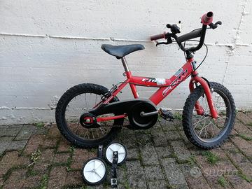 Bicicletta Bambino con rotelle FRW F16 - Ruote 16