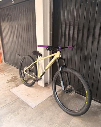 bici wheelie bike rose mountain bike