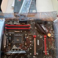 MSI B450 Gaming Plus MAX + 2tb nvme + DDR4 + Ryzen