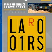 Targa ripetitrice provvisoria