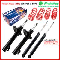 ASSETTO SPORTIVO Nissan Micra K10 /K11 / K12 / K13