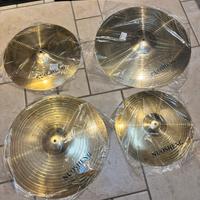 Set completo piatti per batteria