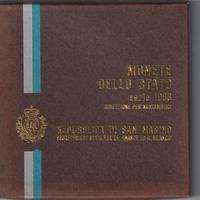 SERIE DIVISIONALE MONETE FDC SAN MARINO ANNO 1983