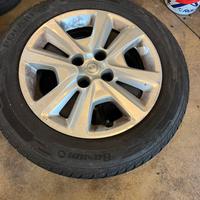 cerchi  gomme e sensori opel corsa