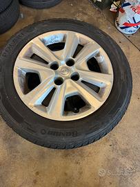 cerchi  gomme e sensori opel corsa