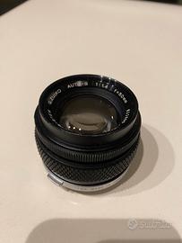 Obiettivo Olympus Om Zuiko 50mm 1.4