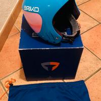 Casco Briko "Vulcano Speed Jr. DHSG-230 Blue & Pin