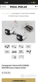 Pedali Campagnolo (accetto offert libere)