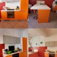 Cucina lineare 210 + 180 cm
