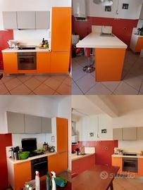 Cucina lineare 210 + 180 cm