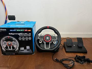 Volante PS4/Xbox/PC Montecarlo 900°