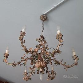 Lampadario antico settecentesco