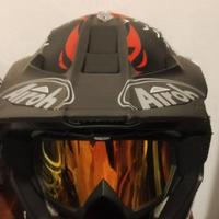 Casco moto airoh L con visiera